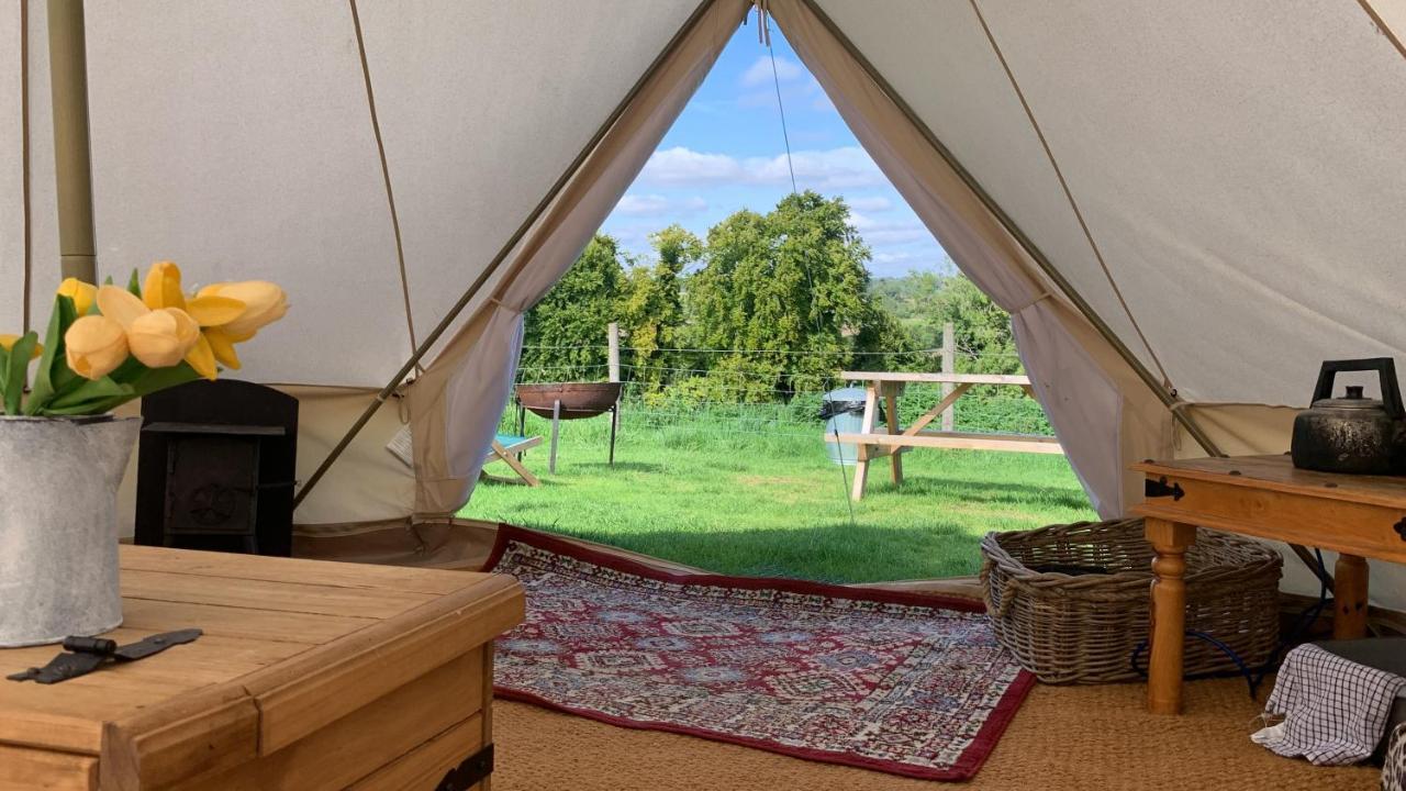 Home Farm Radnage Glamping Bell Tent 2, With Log Burner And Fire Pit Εξωτερικό φωτογραφία