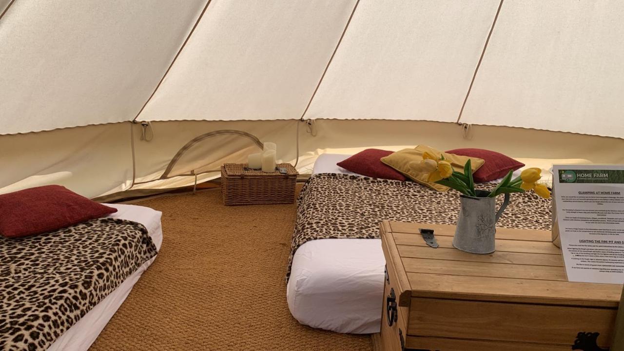 Home Farm Radnage Glamping Bell Tent 2, With Log Burner And Fire Pit Εξωτερικό φωτογραφία